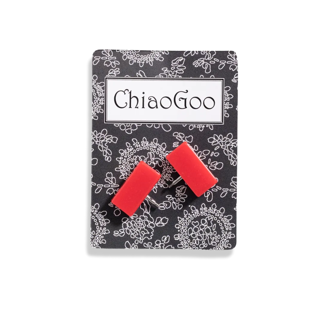 ChiaoGoo ändstopp 2 st - Fru Olesen Garn