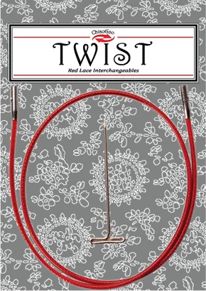ChiaoGoo TWIST Red kabel - Fru Olesen Garn