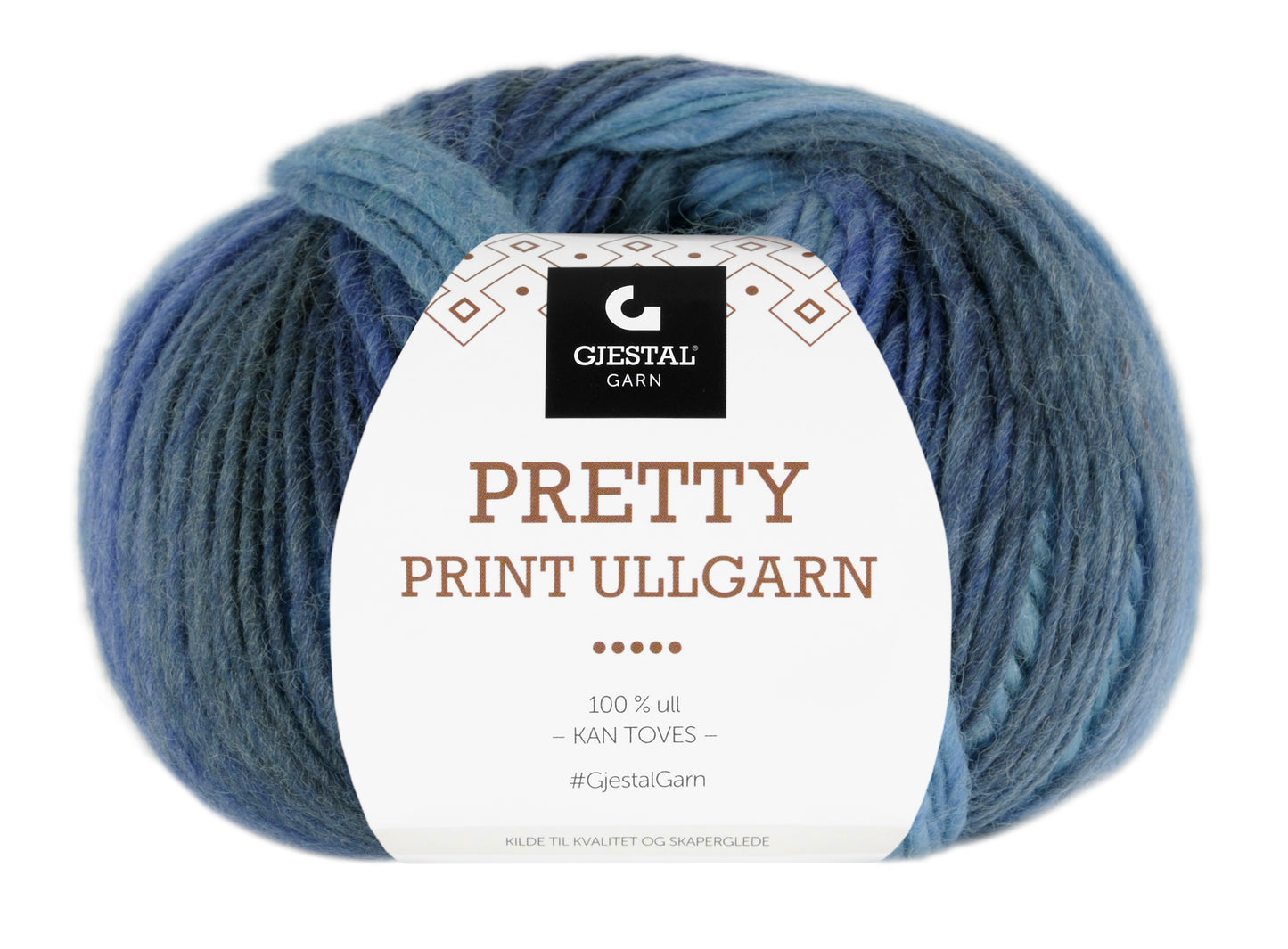 Pretty Print ullgarn från Gjestal Garn