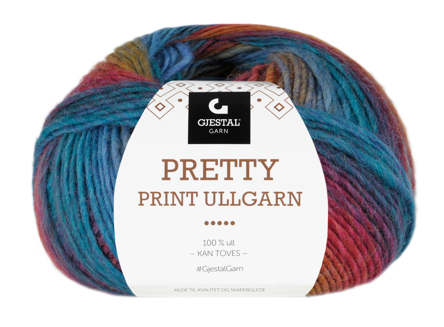Pretty Print ullgarn från Gjestal Garn