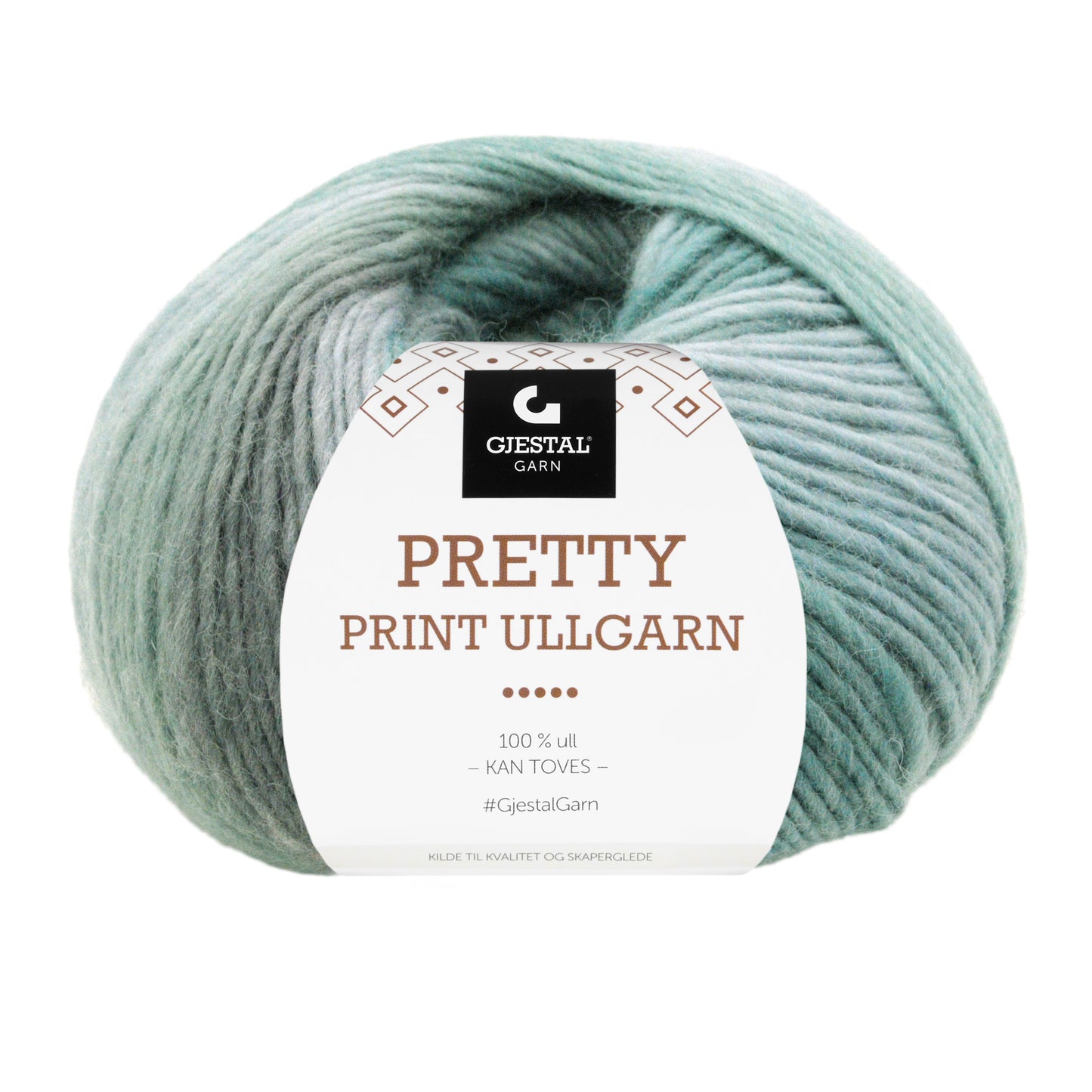 Pretty Print ullgarn från Gjestal Garn