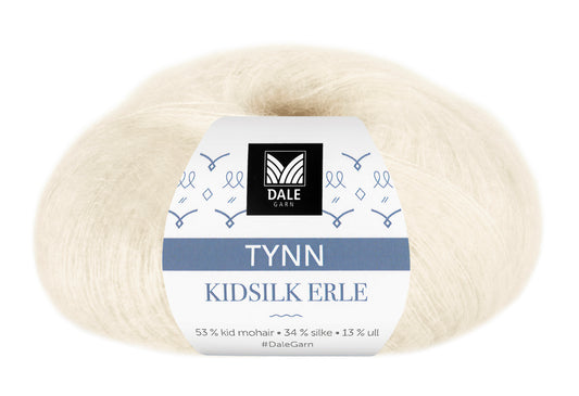 Tynn Kidsilk Erle – tunt mohairgarn med siden