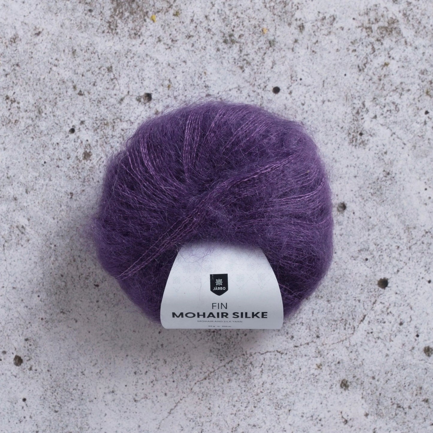 Fin Mohair Silke - Garn från Järbo - Fru Olesen Garn