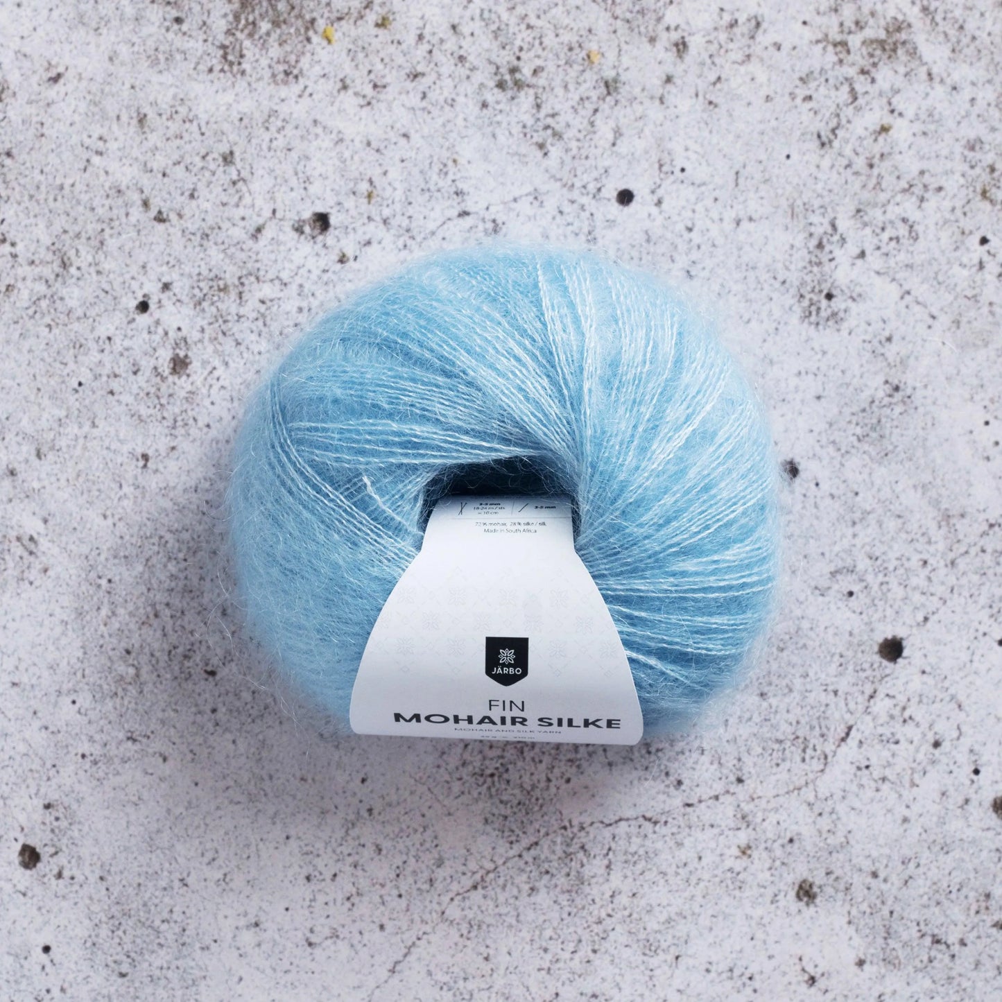 Fin Mohair Silke - Garn från Järbo - Fru Olesen Garn