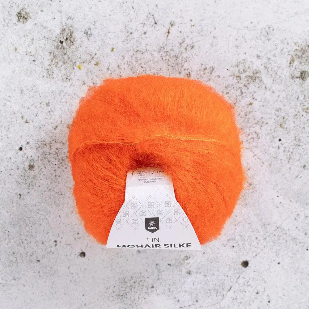 Fin Mohair Silke - Garn från Järbo - Fru Olesen Garn
