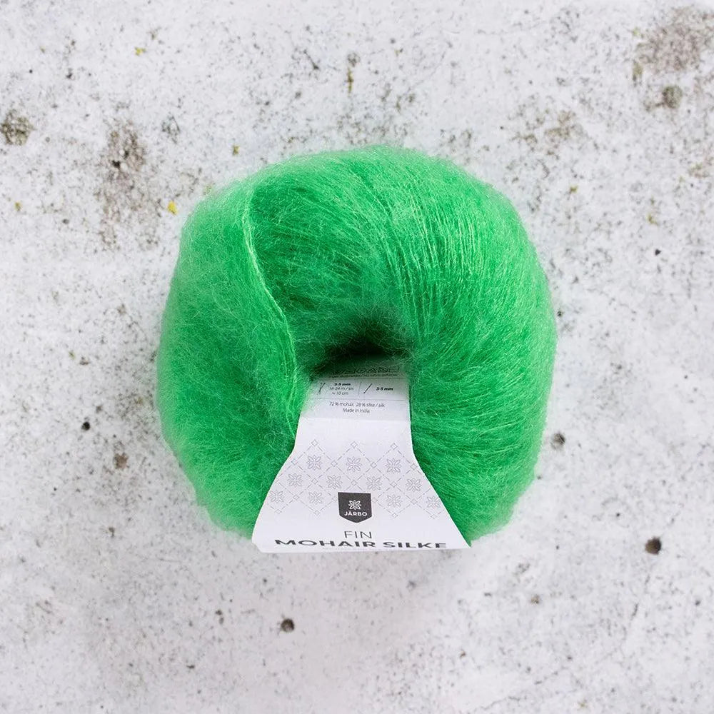 Fin Mohair Silke - Garn från Järbo - Fru Olesen Garn
