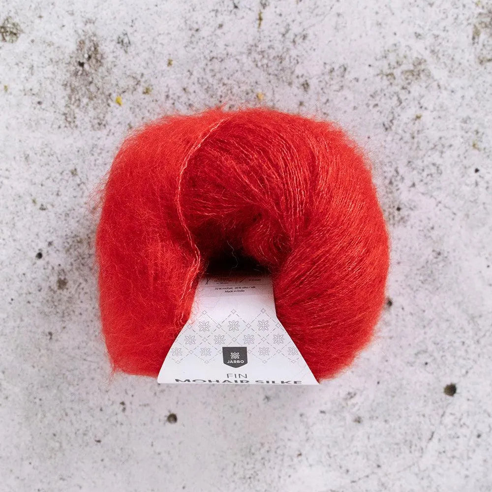 Fin Mohair Silke - Garn från Järbo - Fru Olesen Garn