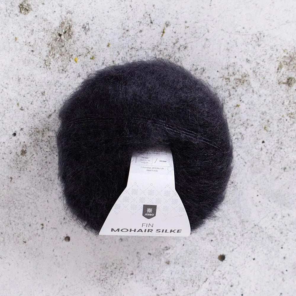 Fin Mohair Silke - Garn från Järbo - Fru Olesen Garn