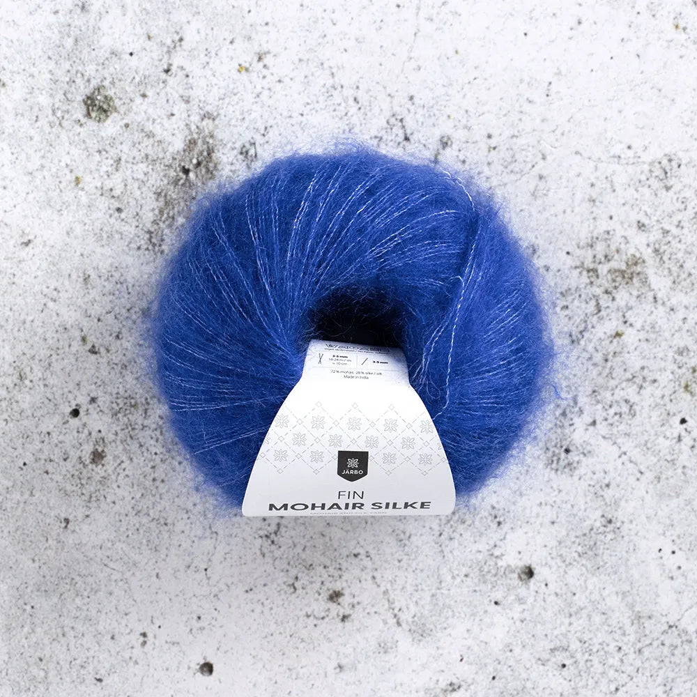 Fin Mohair Silke - Garn från Järbo - Fru Olesen Garn