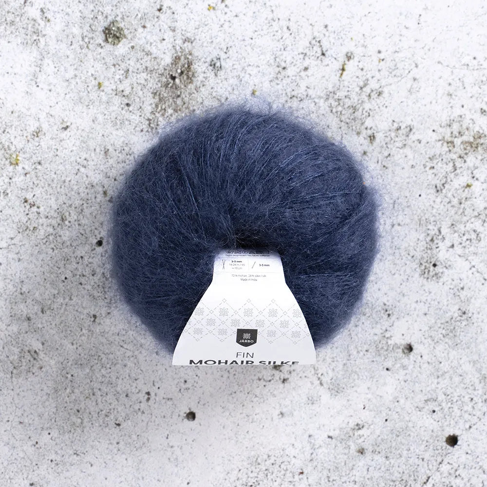 Fin Mohair Silke - Garn från Järbo - Fru Olesen Garn