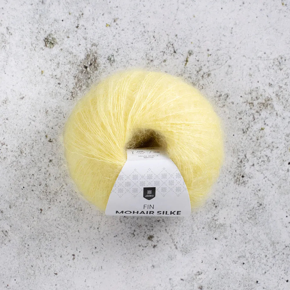Fin Mohair Silke - Garn från Järbo - Fru Olesen Garn