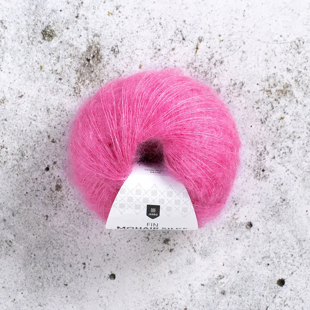 Fin Mohair Silke - Garn från Järbo - Fru Olesen Garn