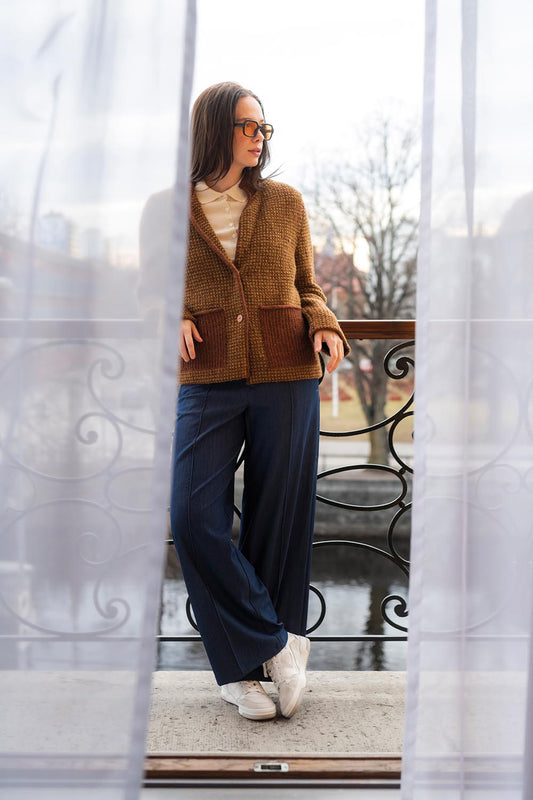 Cambridge - strukturmönstrad kavaj