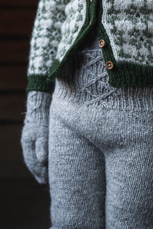 Tvist – stickade barntights
