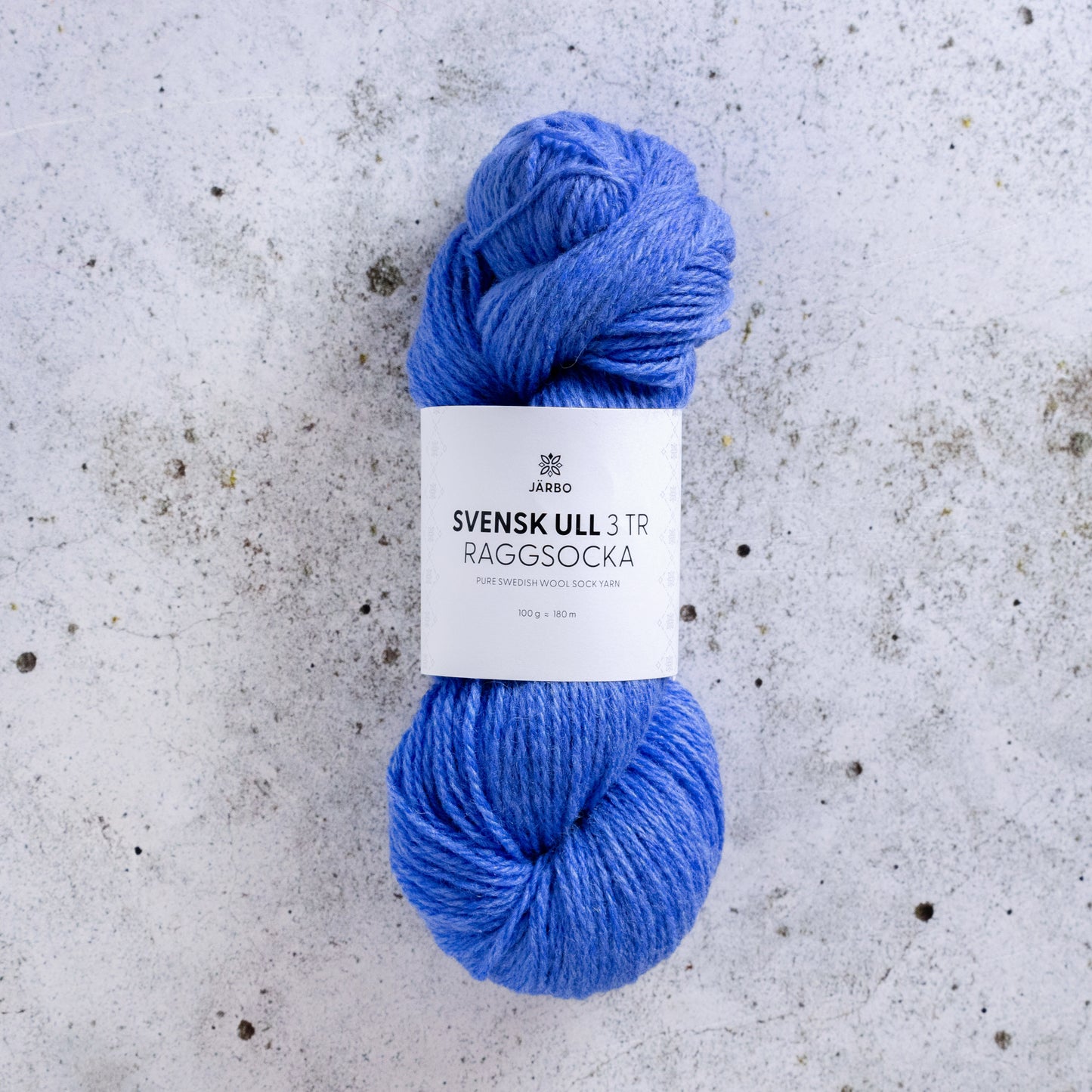 Svensk Ull 3 tr - Raggsocka - Garn från Järbo