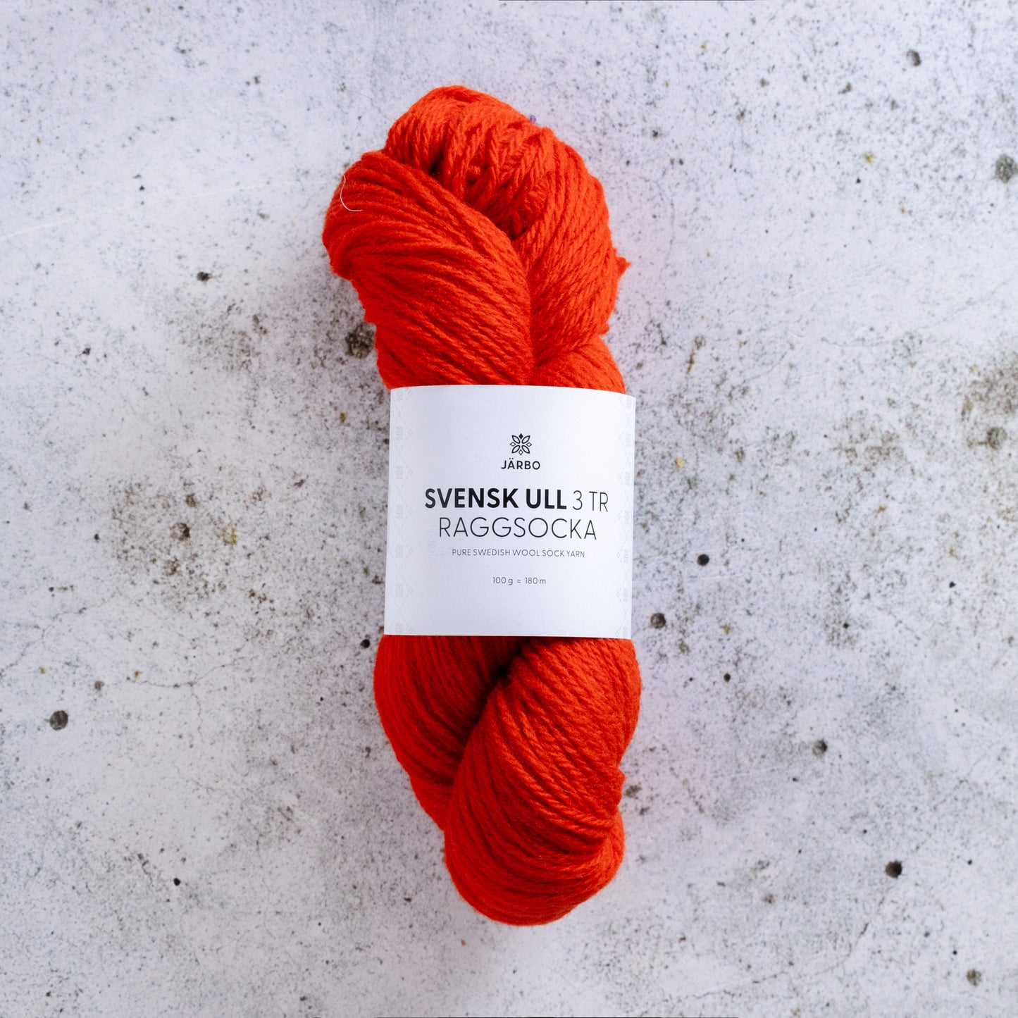 Svensk Ull 3 tr - Raggsocka - Garn från Järbo