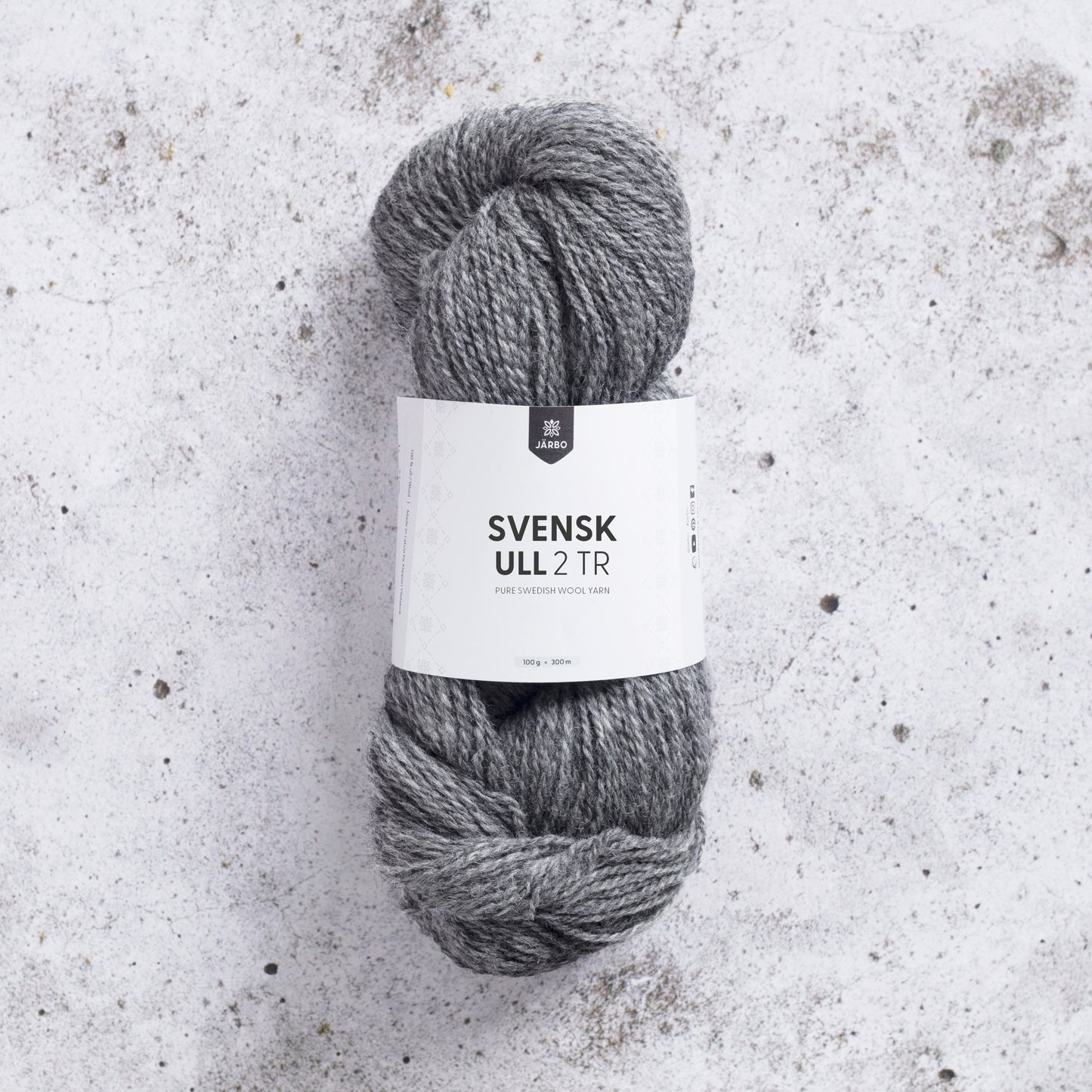Svensk Ull 2 tr - Garn från Järbo