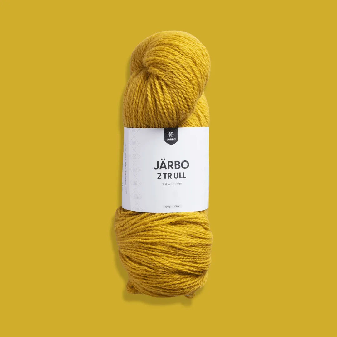 Järbo 2 tr ull - Garn från Järbo - Fru Olesen Garn