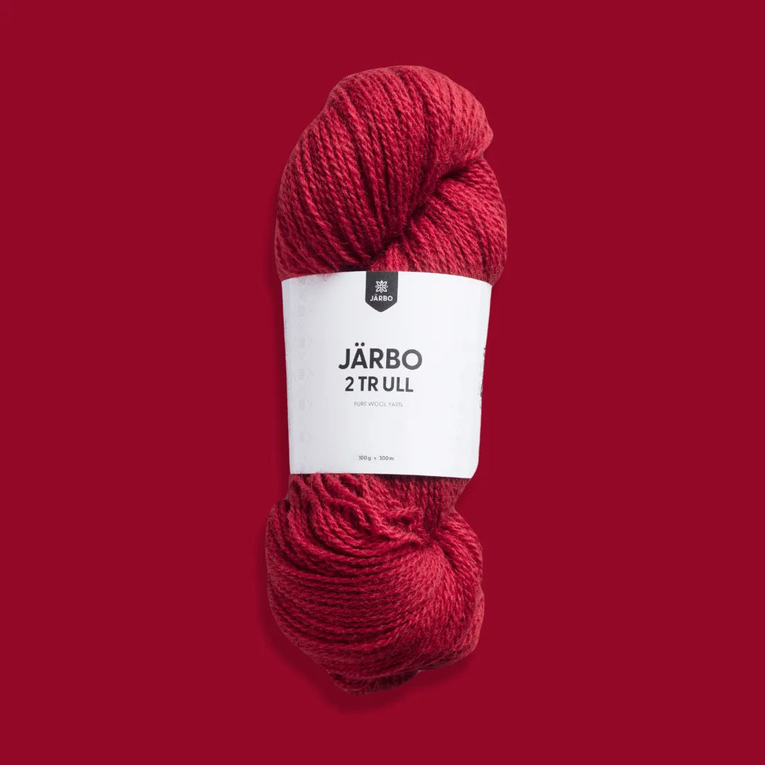 Järbo 2 tr ull - Garn från Järbo - Fru Olesen Garn