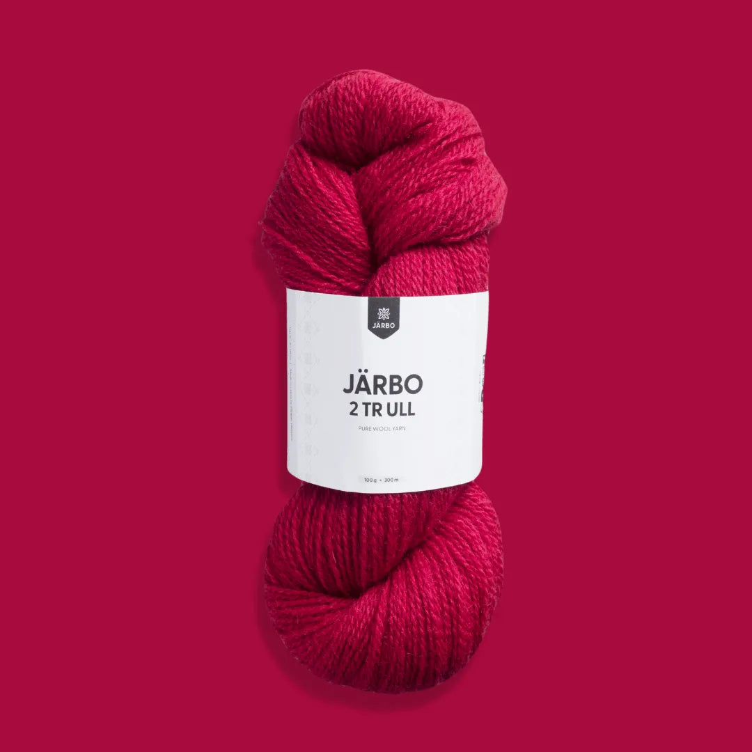 Järbo 2 tr ull - Garn från Järbo - Fru Olesen Garn