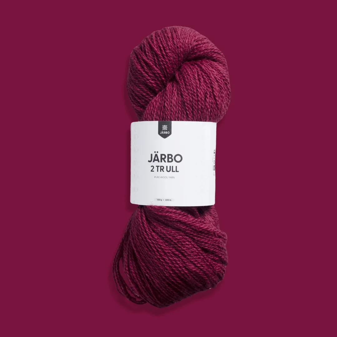 Järbo 2 tr ull - Garn från Järbo - Fru Olesen Garn