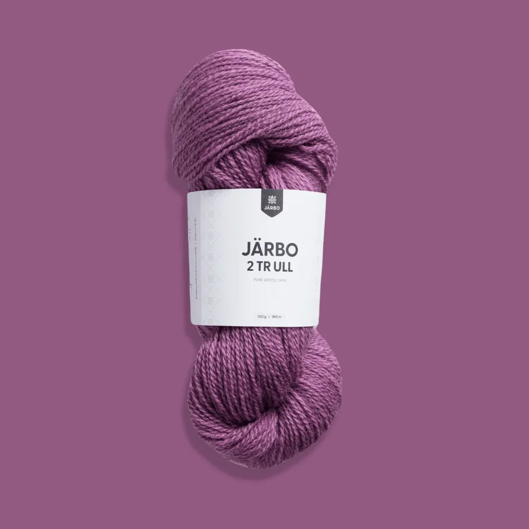 Järbo 2 tr ull - Garn från Järbo - Fru Olesen Garn