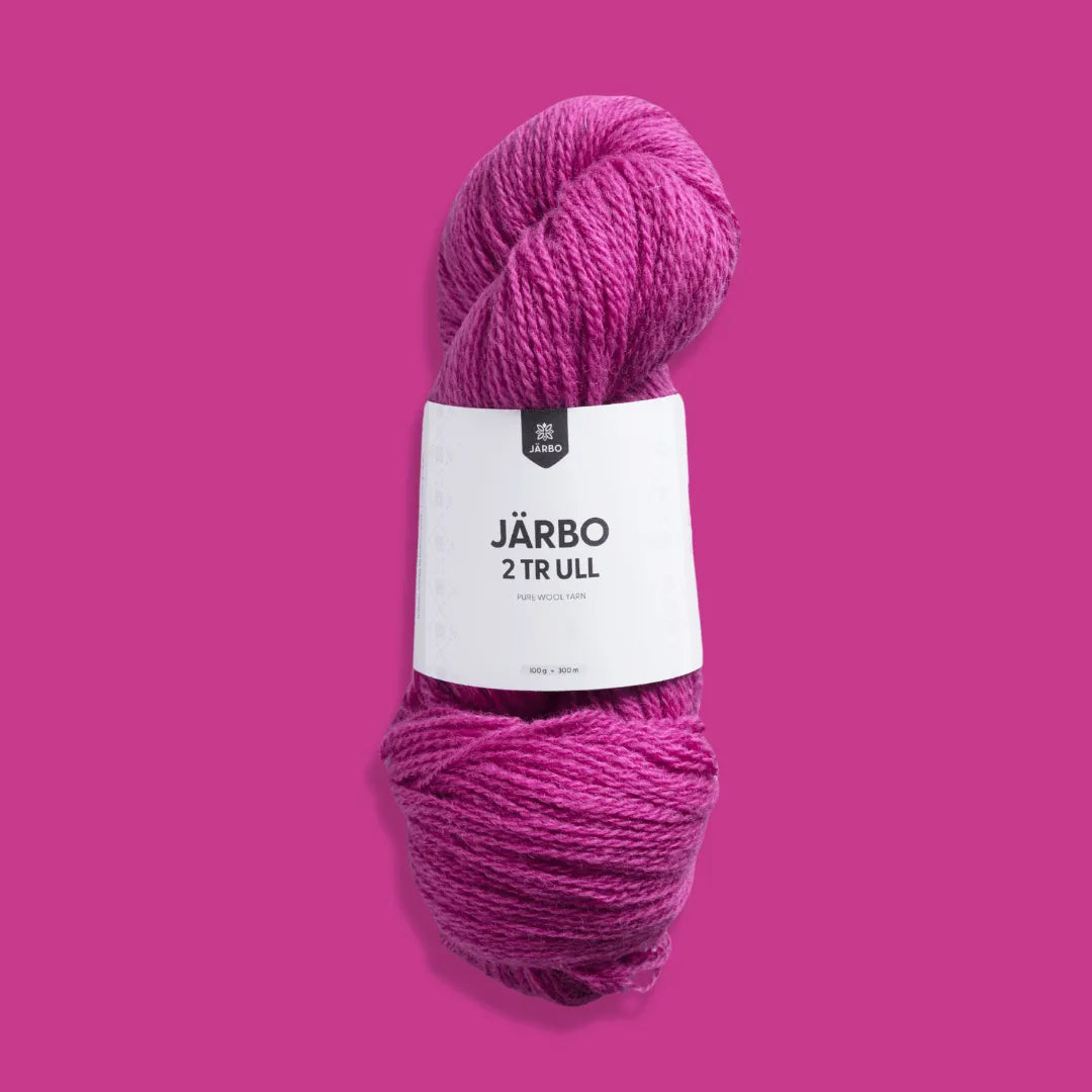 Järbo 2 tr ull - Garn från Järbo - Fru Olesen Garn