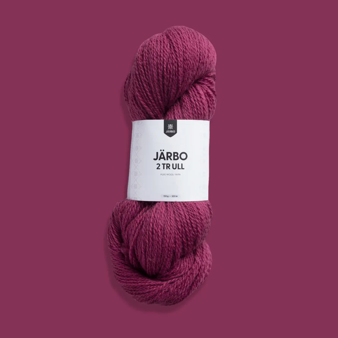 Järbo 2 tr ull - Garn från Järbo - Fru Olesen Garn
