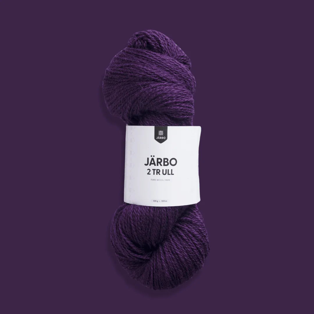 Järbo 2 tr ull - Garn från Järbo - Fru Olesen Garn