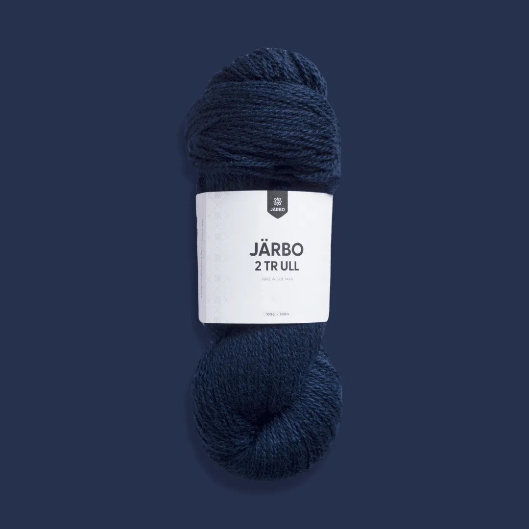 Järbo 2 tr ull - Garn från Järbo - Fru Olesen Garn