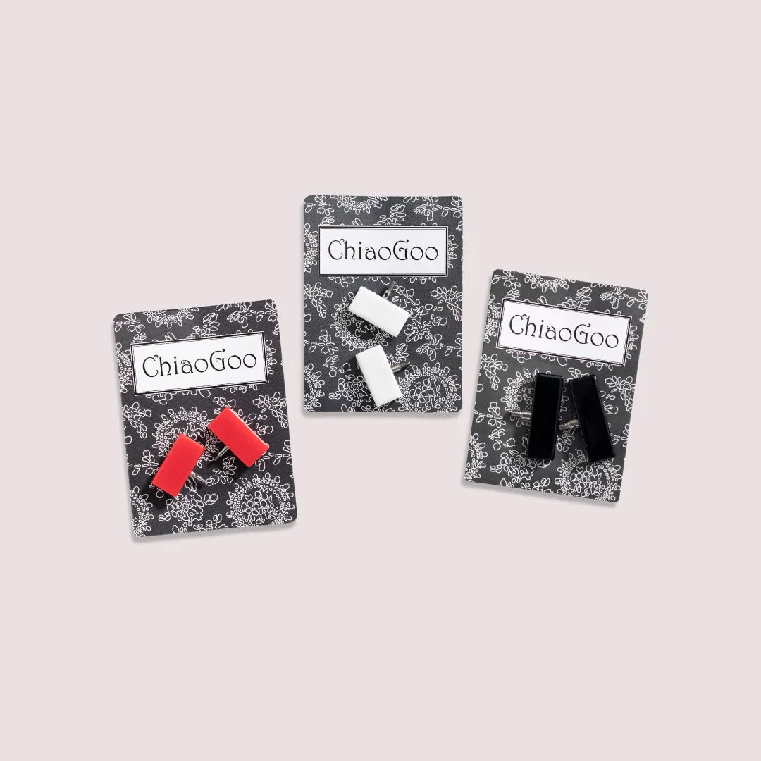 ChiaoGoo ändstopp 2 st - Fru Olesen Garn