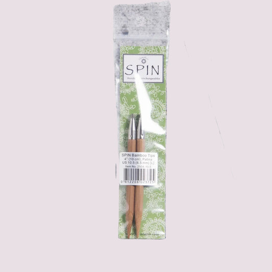 ChiaoGoo SPIN Bamboo ändstickor – 13 cm