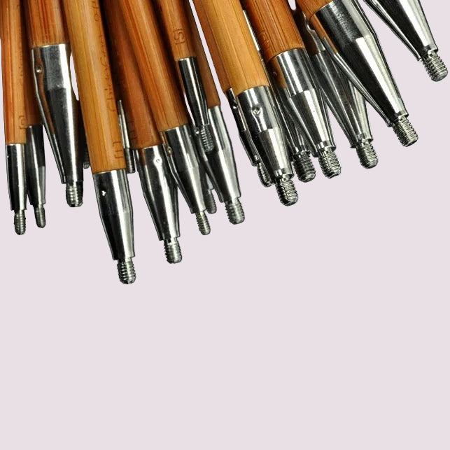 ChiaoGoo SPIN Bamboo Interchangeable Needle Tips - 5" (13 cm)