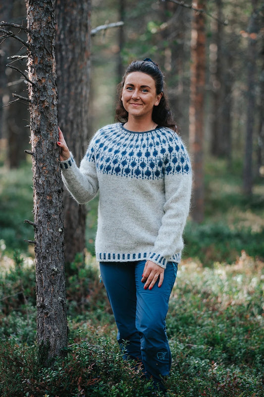 Blueberry Sweater - digital pattern