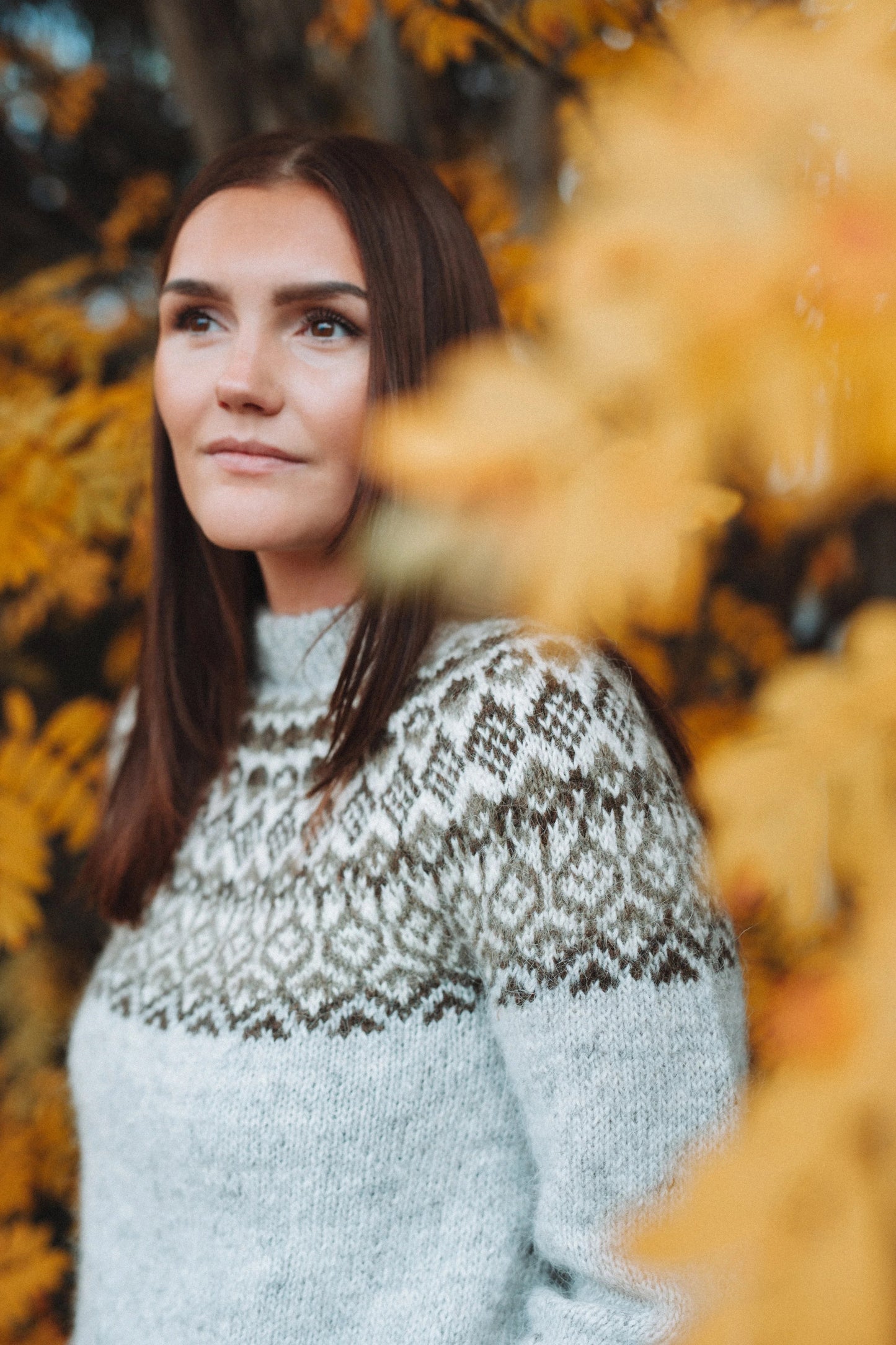 Mikkeli Sweater summer - yarn kit from 531kr