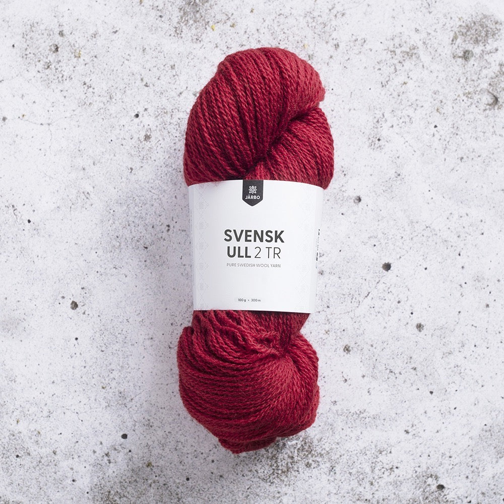 Svensk Ull 2 tr - Garn från Järbo