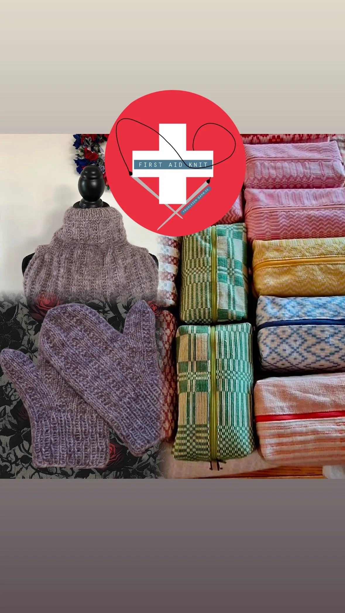 FIRST AID KNIT DECEMBER 2024 - Fru Olesen Garn
