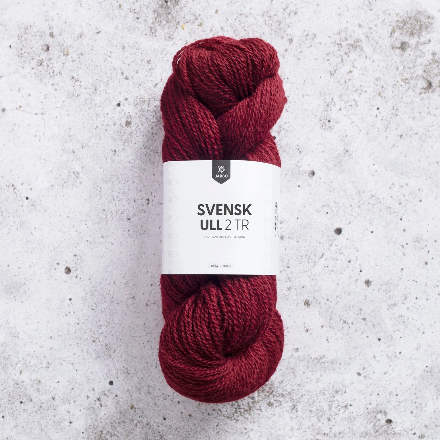 Svensk Ull 2 tr - Garn från Järbo - Fru Olesen Garn