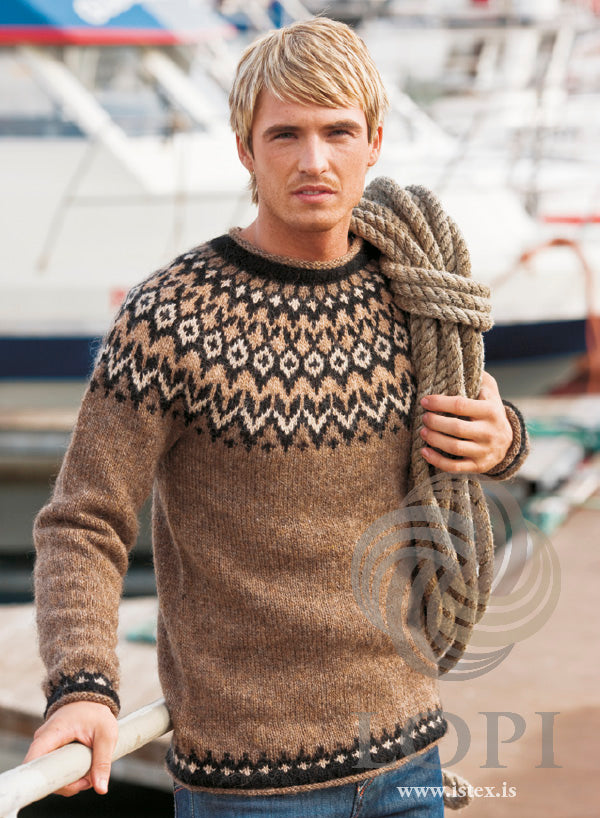 Riddari - Icelandic sweater in Lettlopi sizes XS-2XL