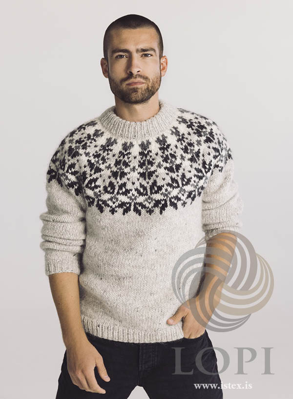 Stjörnuljós - islandströja i Alafosslopi