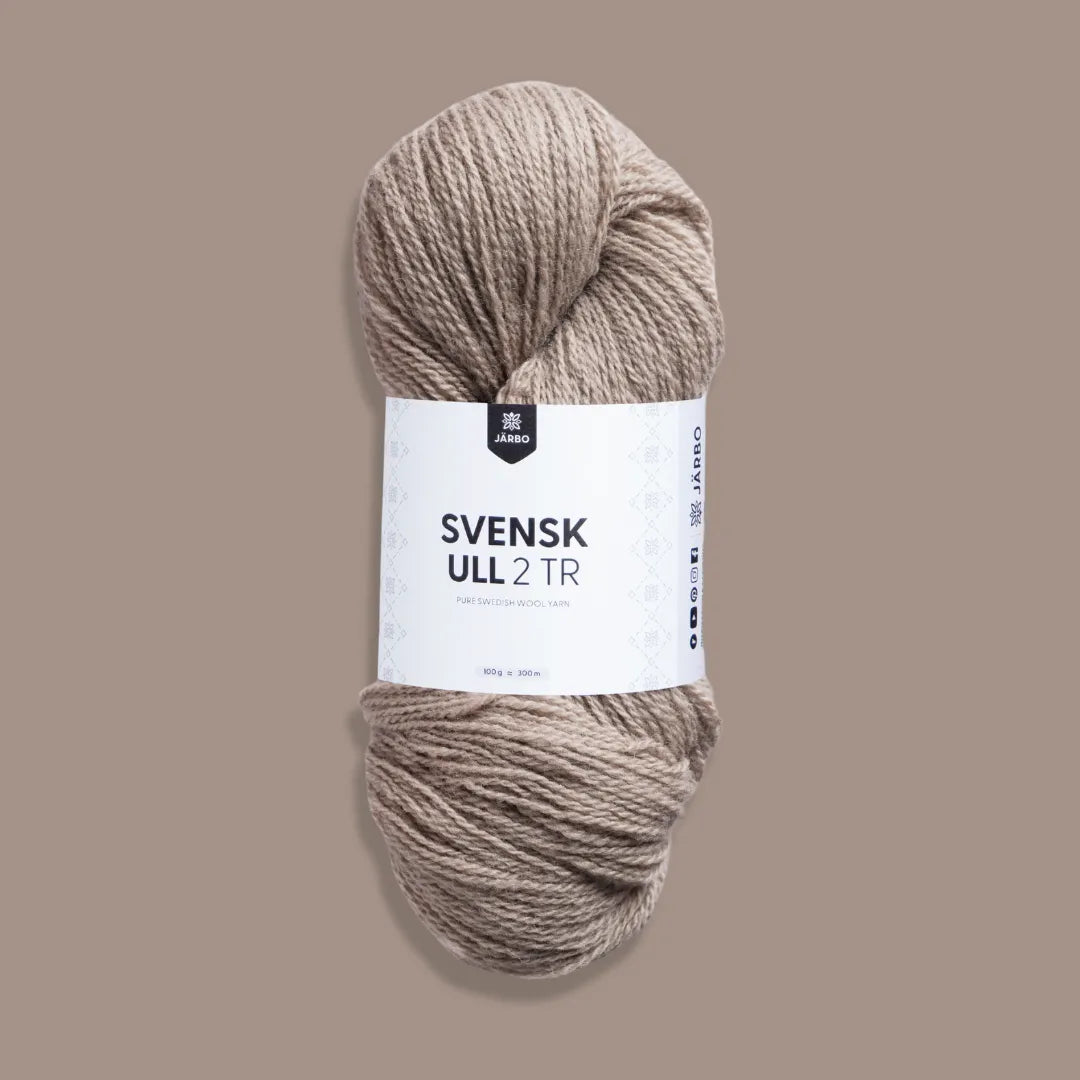 Svensk Ull 2 tr - Garn från Järbo - Fru Olesen Garn