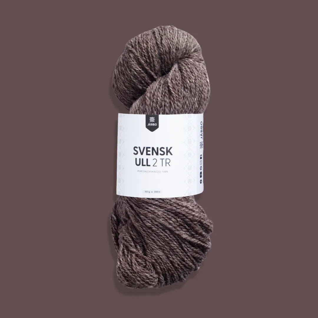 Svensk Ull 2 tr - Garn från Järbo - Fru Olesen Garn