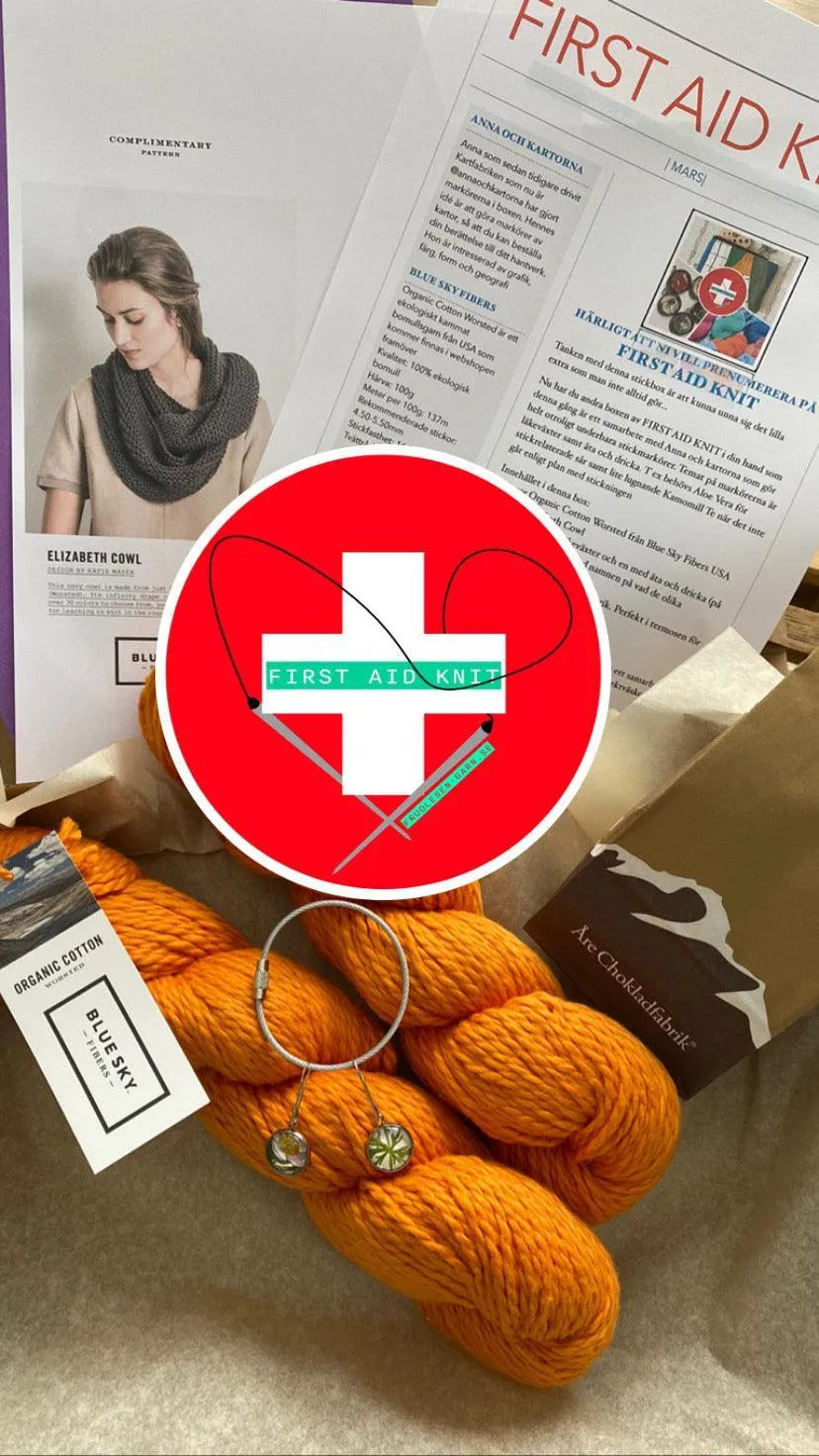 FIRST AID KNIT mars 2023 - Fru Olesen Garn