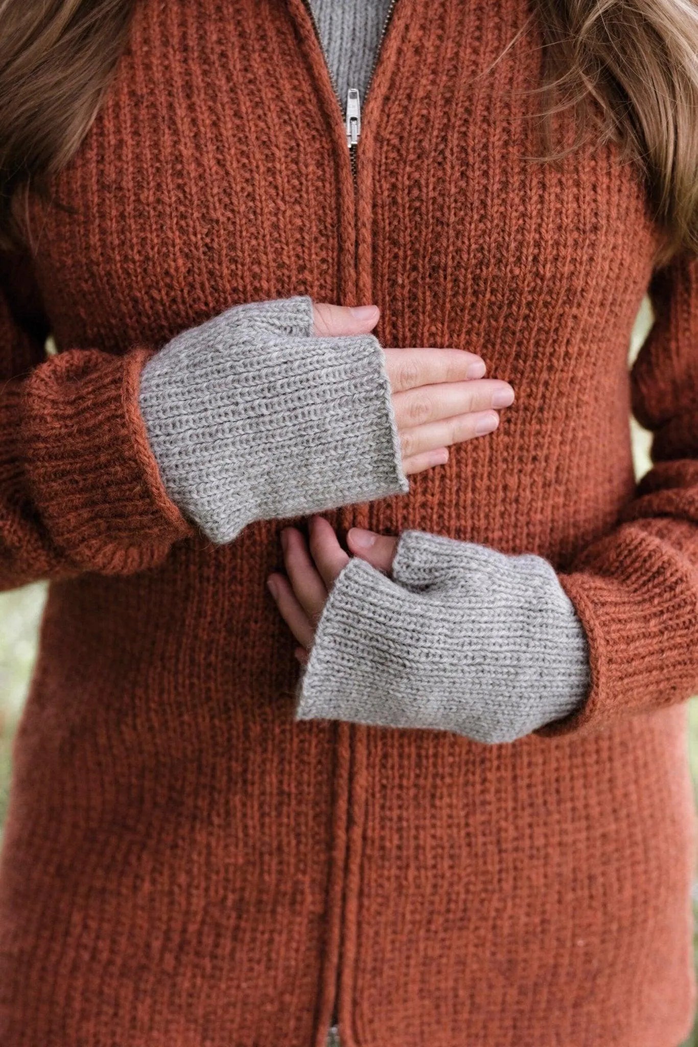 Florarna - vantar - Fru Olesen Garn