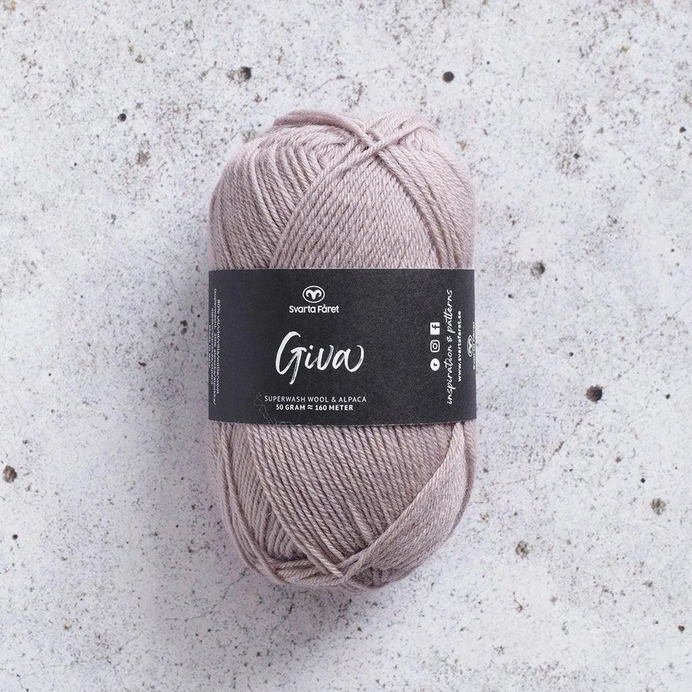 Giva - Garn från Svarta Fåret - Fru Olesen Garn