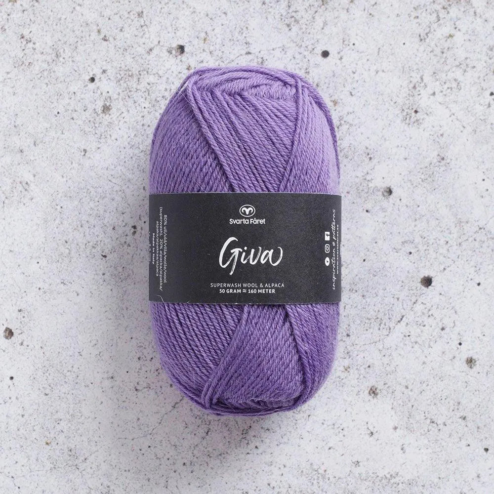 Giva - Garn från Svarta Fåret - Fru Olesen Garn
