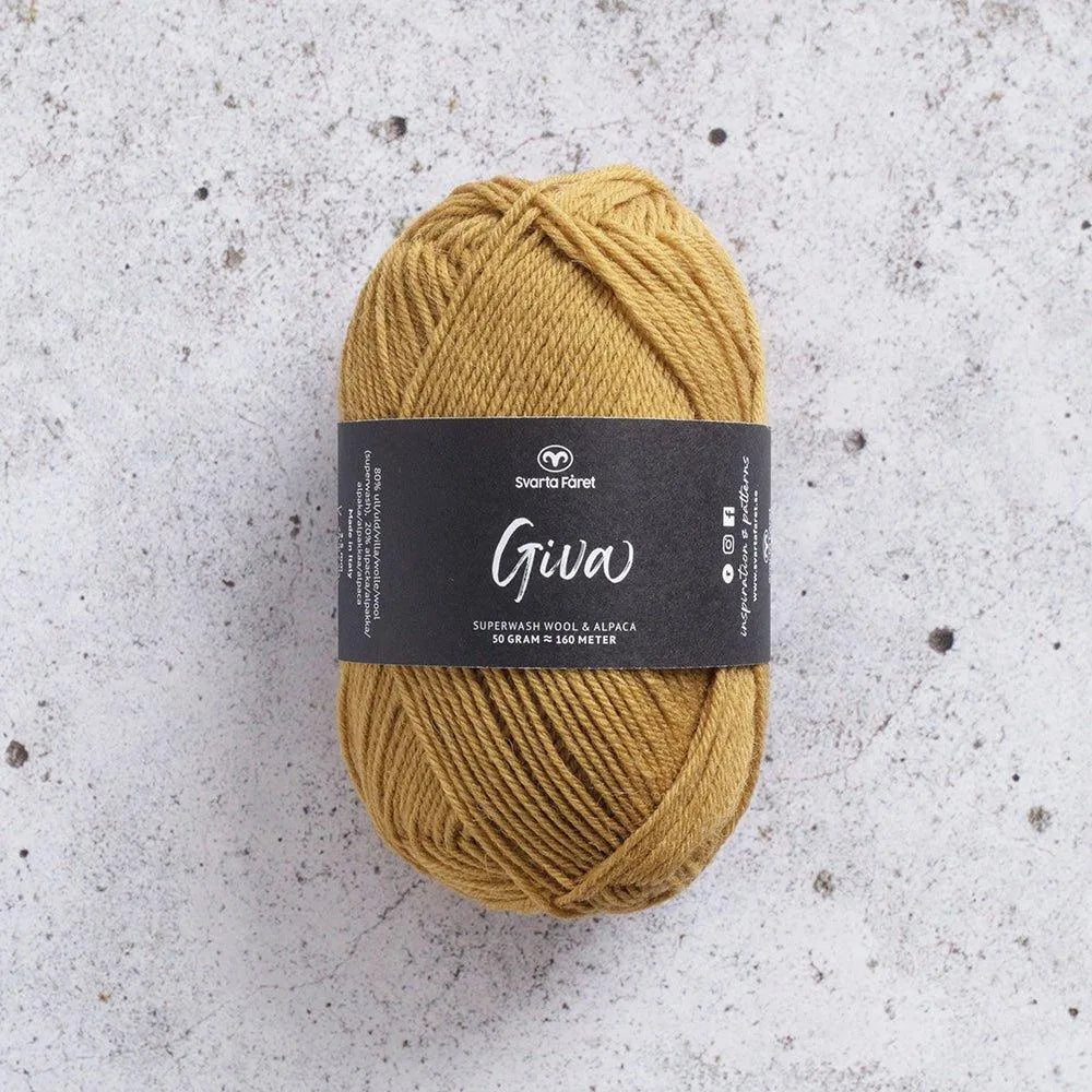 Giva - Garn från Svarta Fåret - Fru Olesen Garn