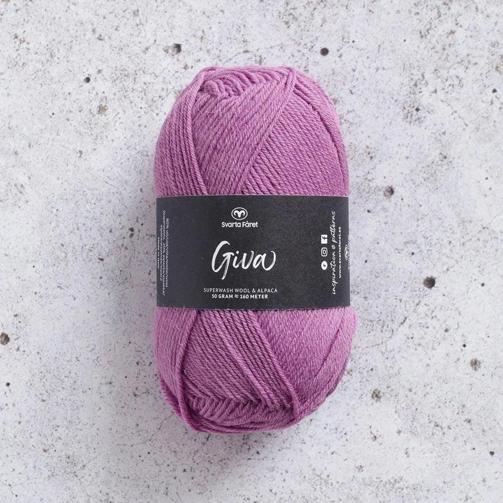 Giva - Garn från Svarta Fåret - Fru Olesen Garn