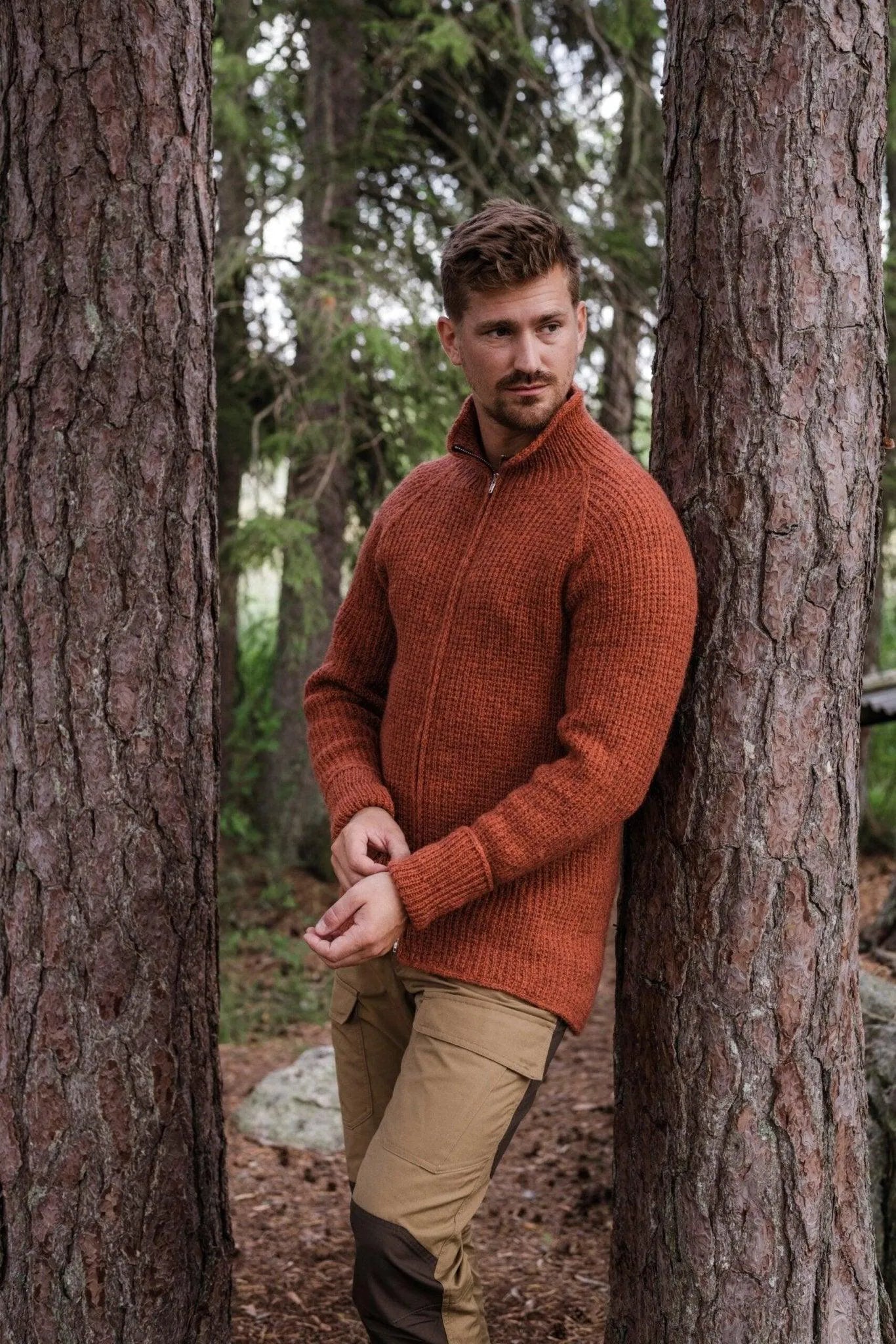 Gryten - herrkofta - Fru Olesen Garn