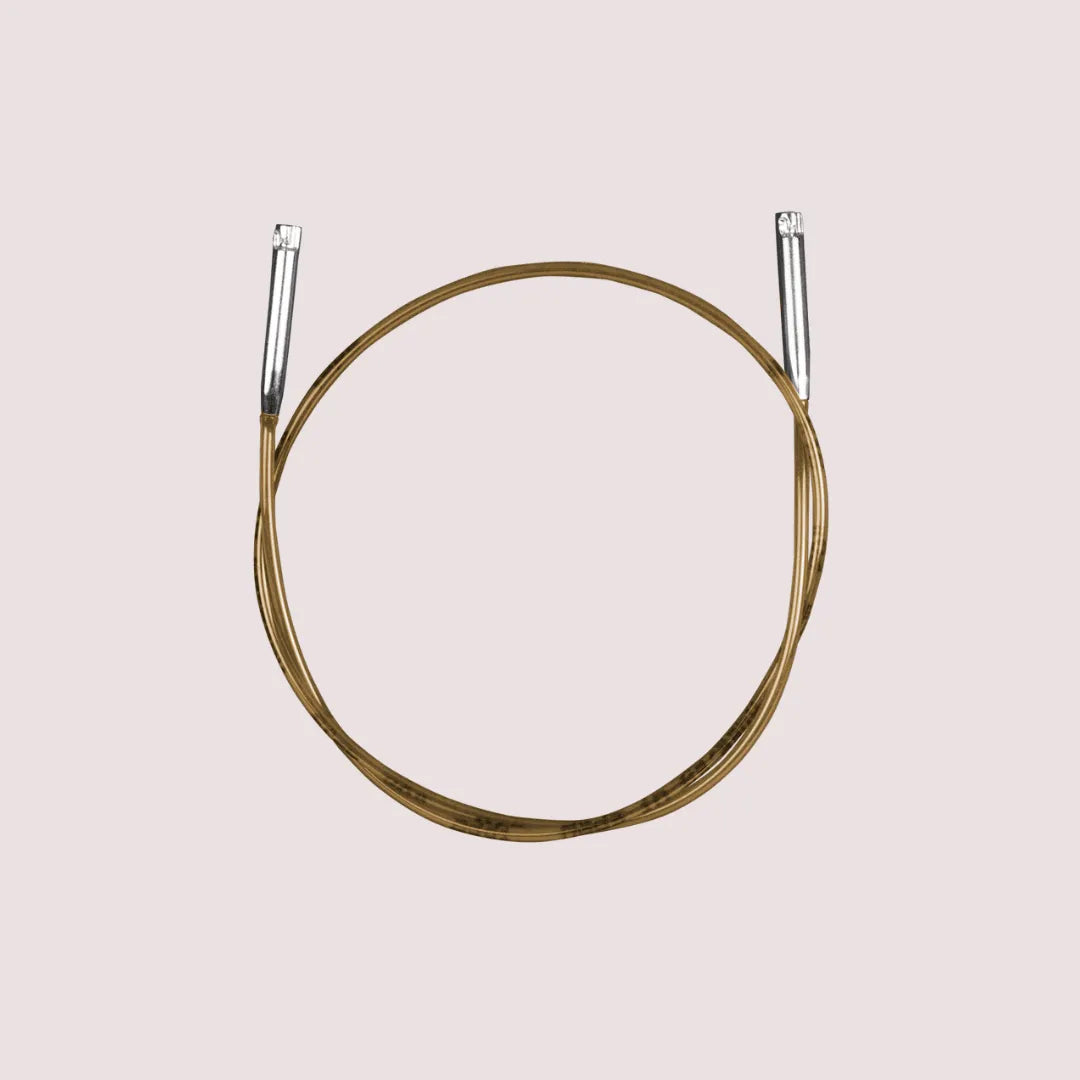 Kabel till Ändstickor Basic 80cm (659-7) - Fru Olesen Garn